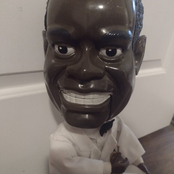 18 inch Louis Armstrong singing and moving animated vintage doll - Picture 3 of 6